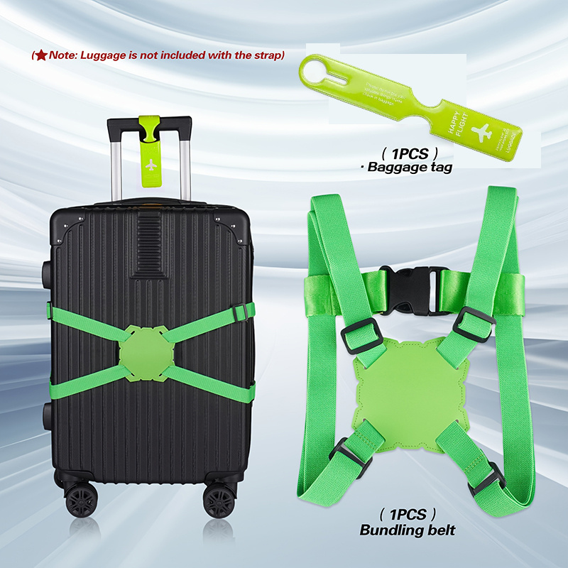Набор из 2 ремней для багажа + – обзор и цена Travel Luggage Set