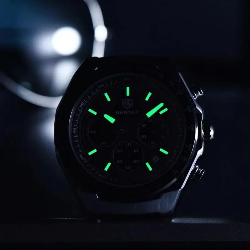 BENYAR 5215 – мужские часы кла – обзор и цена Luxury Watch Men